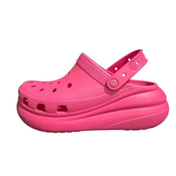 Crocs Classic Crush Pink Clogs, Size 9M 11W NWOB - Picture 6 of 11